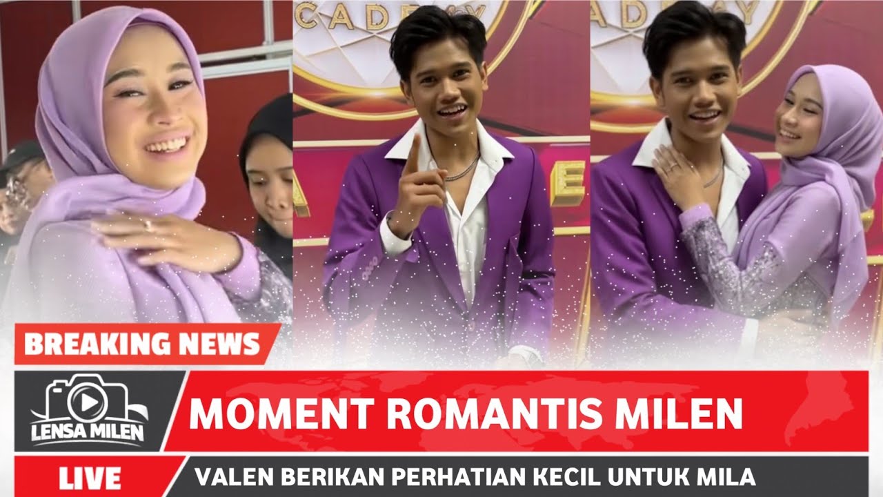 MOMENT ROMANTIS SAAT MILA SAKIT❗VALEN PERHATIAN BANGET | Lensa Milen 