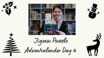 🎄 Jigsaw Puzzle Advent Calendar 2022 – Day 4 | Mystery Puzzle Build