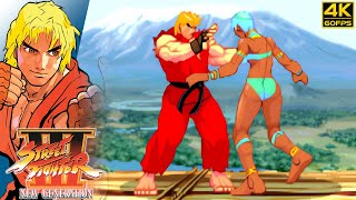 Street Fighter III - Ken (Arcade / 1997) 4K 60FPS