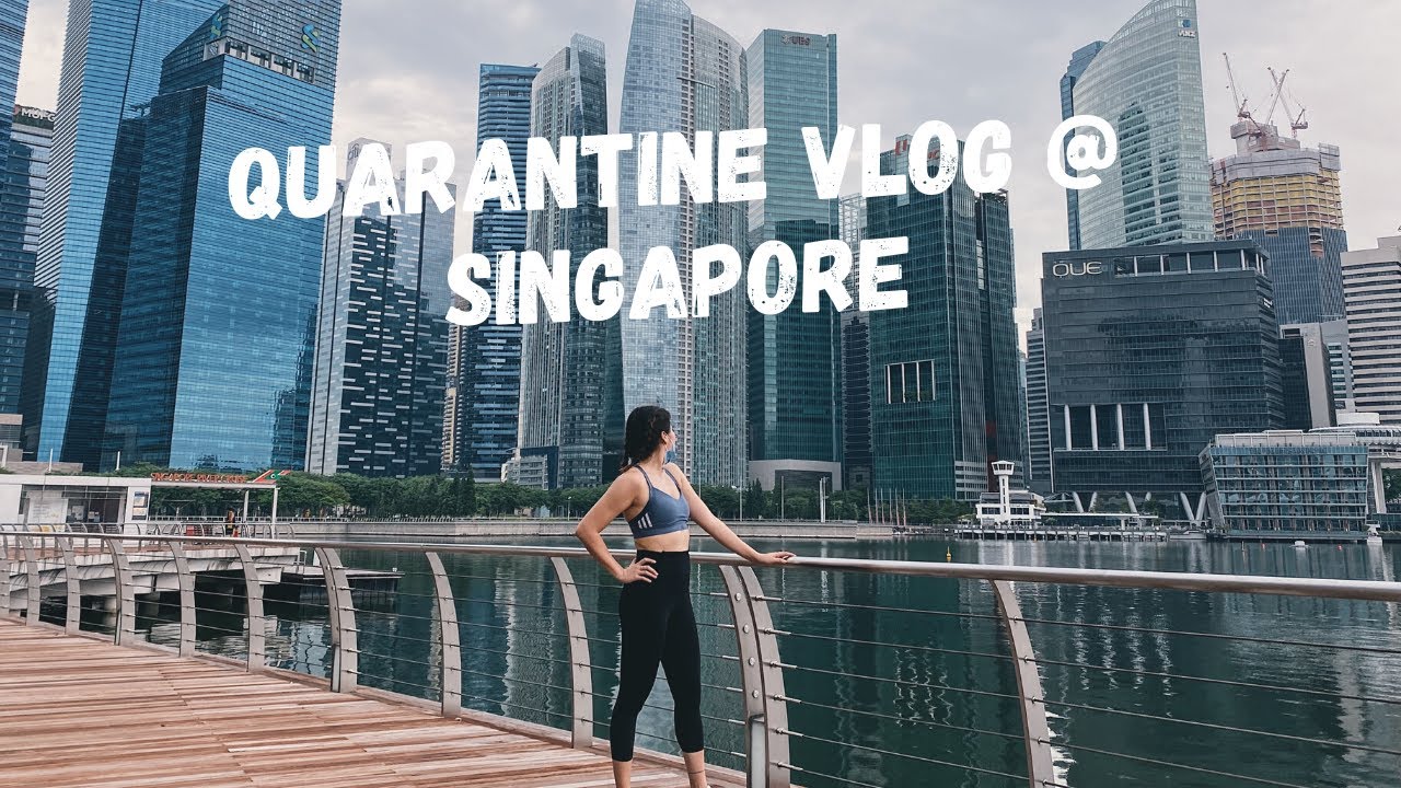Quarantine Life in Singapore/Quarantine Vlog 2/Cooking+Jogging+Grocery