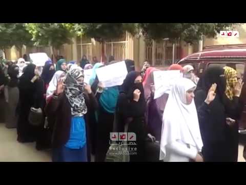 فاعليات طالبات تفهنا الاشراف ضد الانقلاب العسكرى و براءة المخلوع