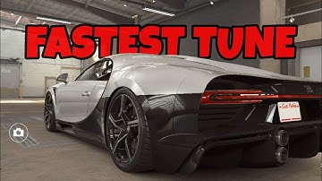 CSR2 Bugatti Chiron Super Sport Fastest Tune & Shift Pattern