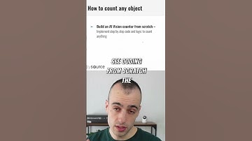 Count ANY Object with AI: From Scratch Guide & Two Counting Methods #shorts