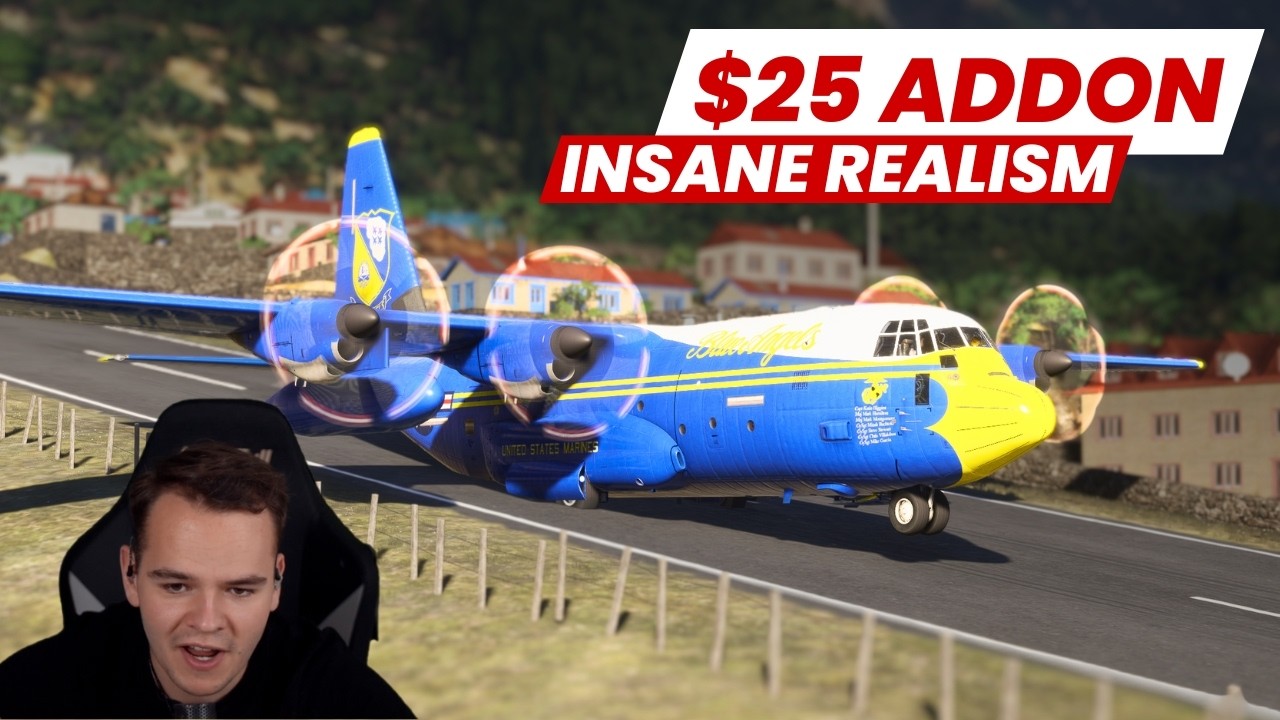 RIDICULOUS! Hyper Realistic C-130 For MSFS2024 - YouTube