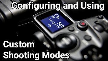 Custom Shooting Modes - EOS R5 Tip 21