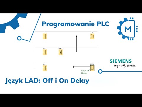 PLC Programming in LAD: Off and On Delay Tutorial