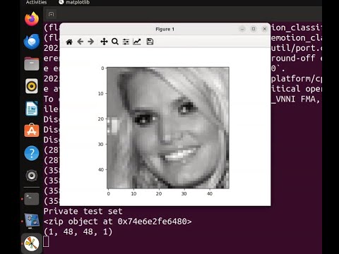 Python using Keras Facial Expression Classification