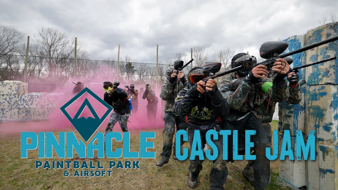 1st Ever CASTLE JAM at Pinnacle Paintball YouTube