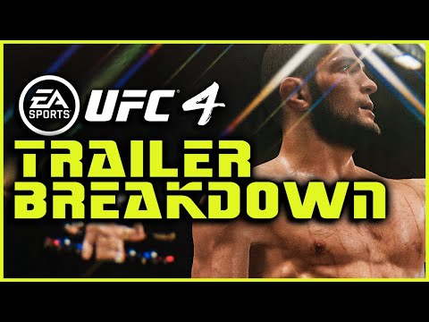 UFC 4 Gameplay Trailer FULL BREAKDOWN