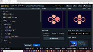 CSS Battle#2  Visibility Target # 17 (Fidget Spinner)