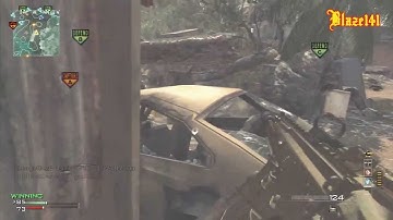 MW3: Scar-L MOAB Gameplay (M.O.A.B With Every Gun?)