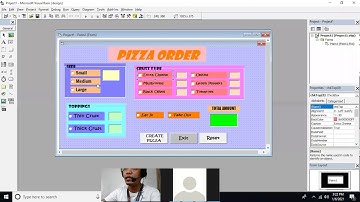 visual basic Ordering system tagalog tutorial