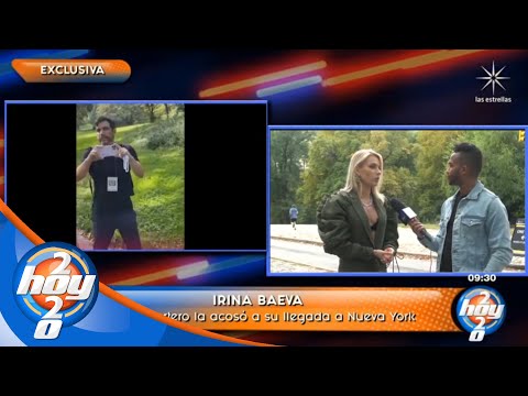 Irina Baeva sufrió acoso de un reportero en Nueva York | Hoy