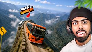 INDIAN BUS VS CRAZY MOUNTAIN ROADS... screenshot 1