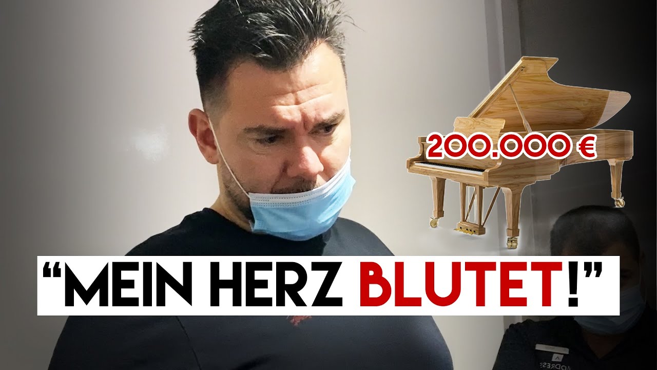 Unglaublich was die mit meinem 200.000€ FAZIOLI Piano gemacht haben!