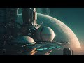 4k space station ambient scifi ambiance for sleep study relaxation