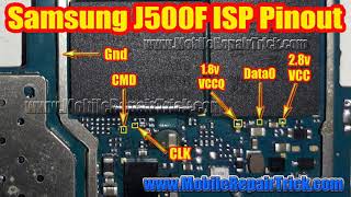 Samsung J500f Isp Pinout Samsung J5 15 Isp Pinout Samsung J500f Isp Test Point Samsung J5 Youtube