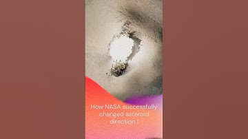 Asteroid Threat? Watch how NASA successfully changed its direction. #shorts #youtubeshorts #facts