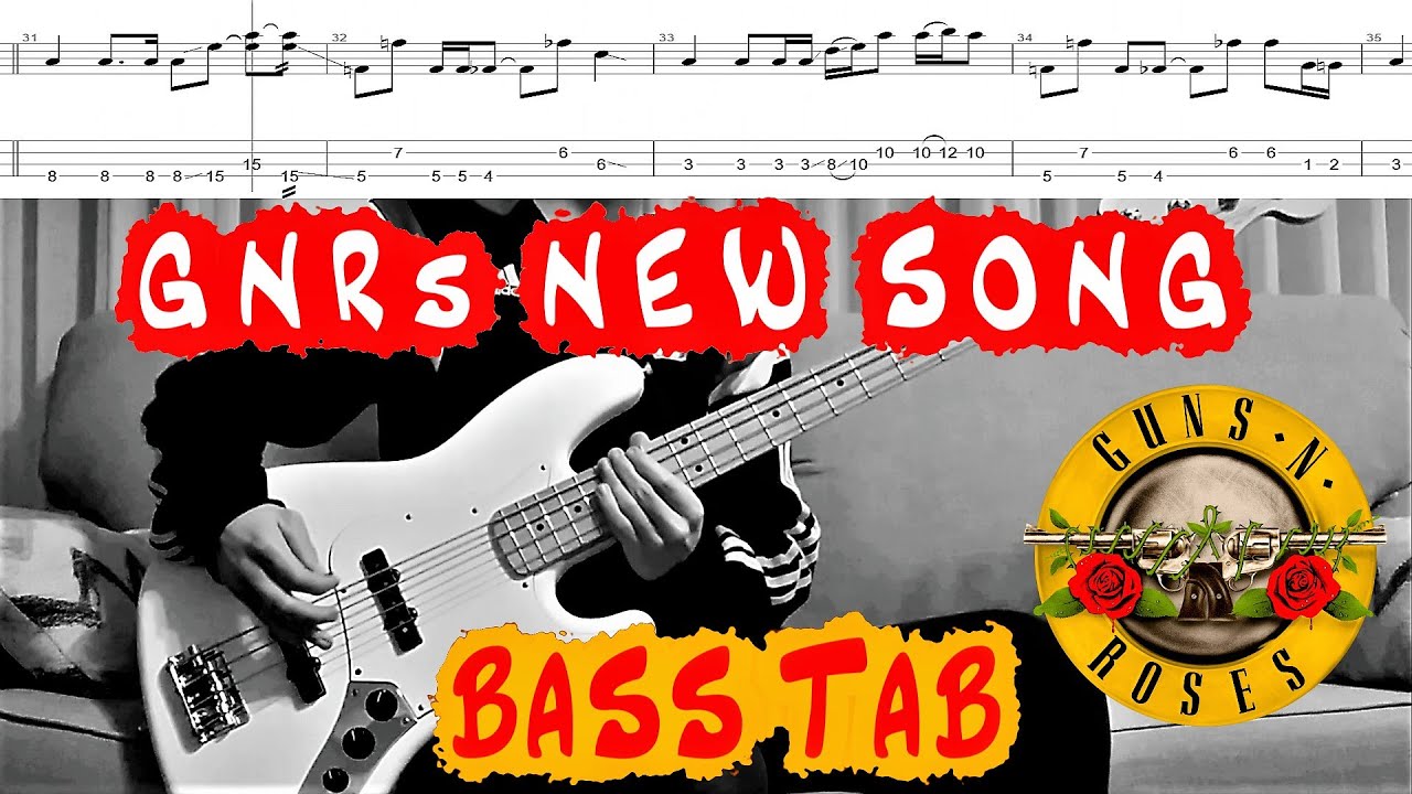 Perhaps Bass Cover + Original TAB Guns N' Roses gunsnroses