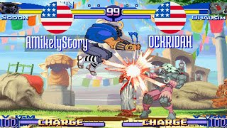 FT5 @sfa3: AMikelyStory (US) vs OCXRIDAH (US) [Street Fighter Alpha 3 Fightcade] Jun 27