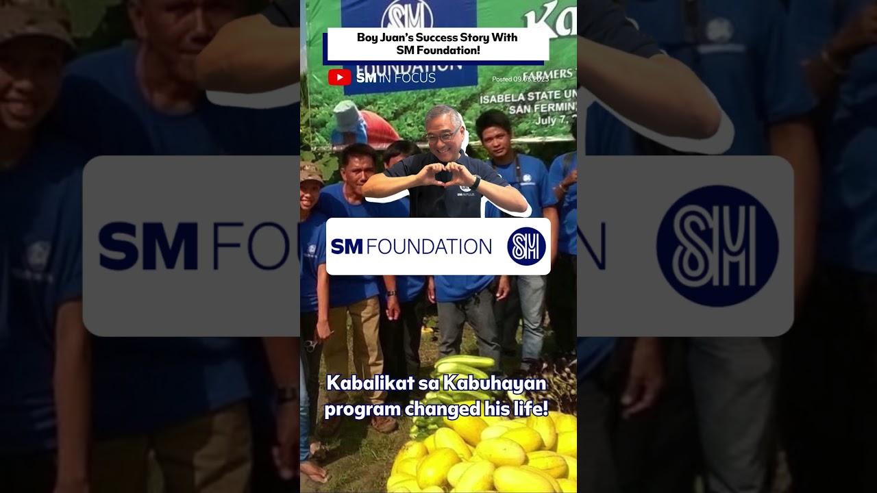 Boy Juan’s Success Story With SM Foundation! 