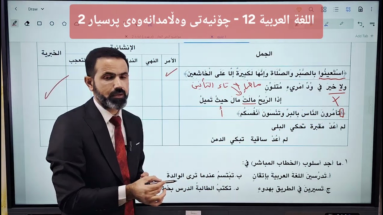 چۆنیەتی وەڵامدانەوەی پرسیاری پۆلی 12