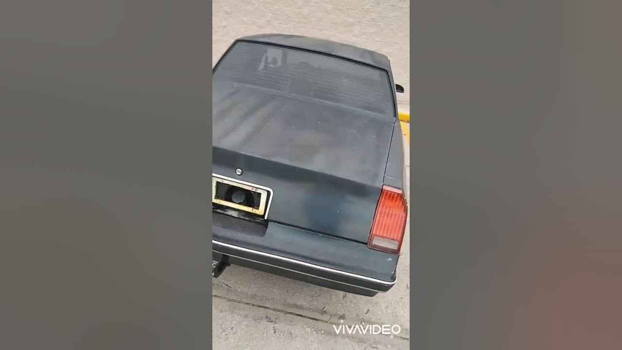 my 1987 LS monte carlo Econo Paint job stitch n sound built console