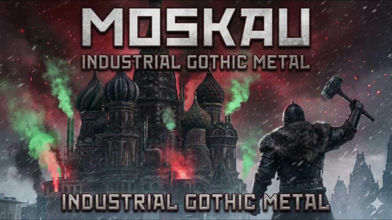 MOSKAU (Dschinghis Khan) but it's a Crushing Industrial Metal March (AI Music)