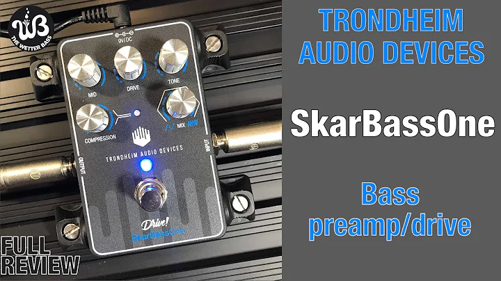 Is this the IDEAL bass pedal for STUDIO? The SkarBassOne by Trondheim Audio Devices