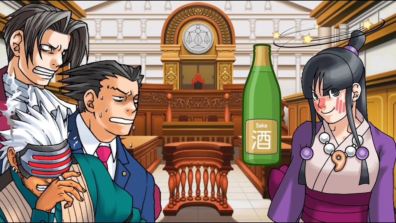 Ace Attorney but Maya is Drunk (Objection.lol)