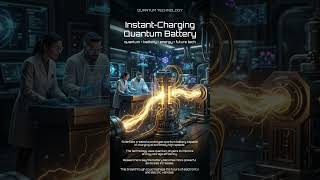 Scientists Build a Quantum Battery That Charges Almost Instantly #sciencenews
