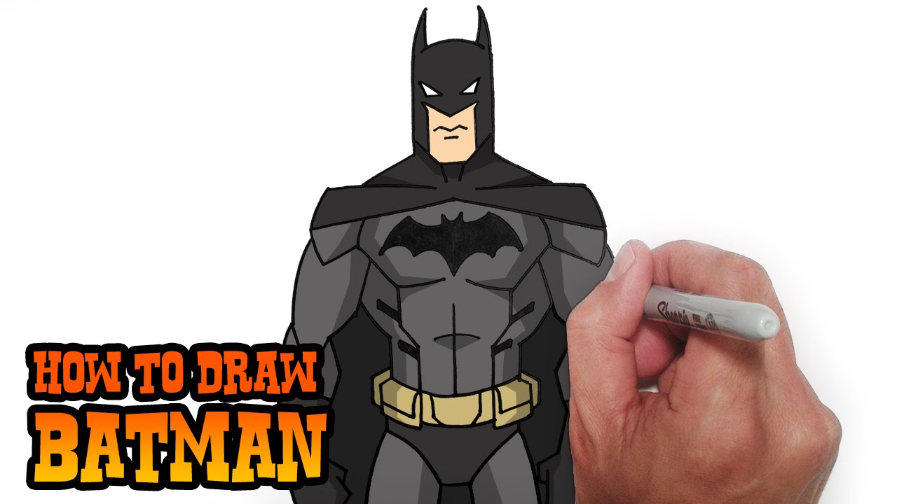 Top more than 85 batman sketch for kids - in.eteachers