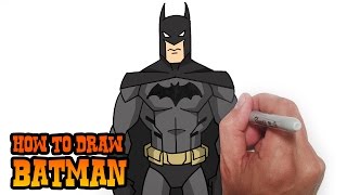 How to Draw Batman- Young Justice- Video Lesson(Learn how to draw Batman from Young Justice in this easy step by step video tutorial. All my lessons are narrated and drawn in real time. I carefully talk through ..., 2015-04-20T06:30:05.000Z)