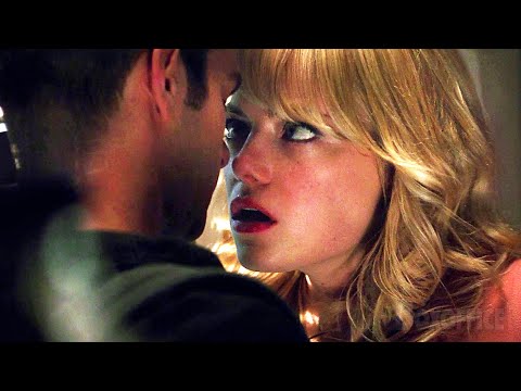 Peter Parker and Gwen Stacy Kiss (in a closet...) | The Amazing Spider-Man 2 | CLIP