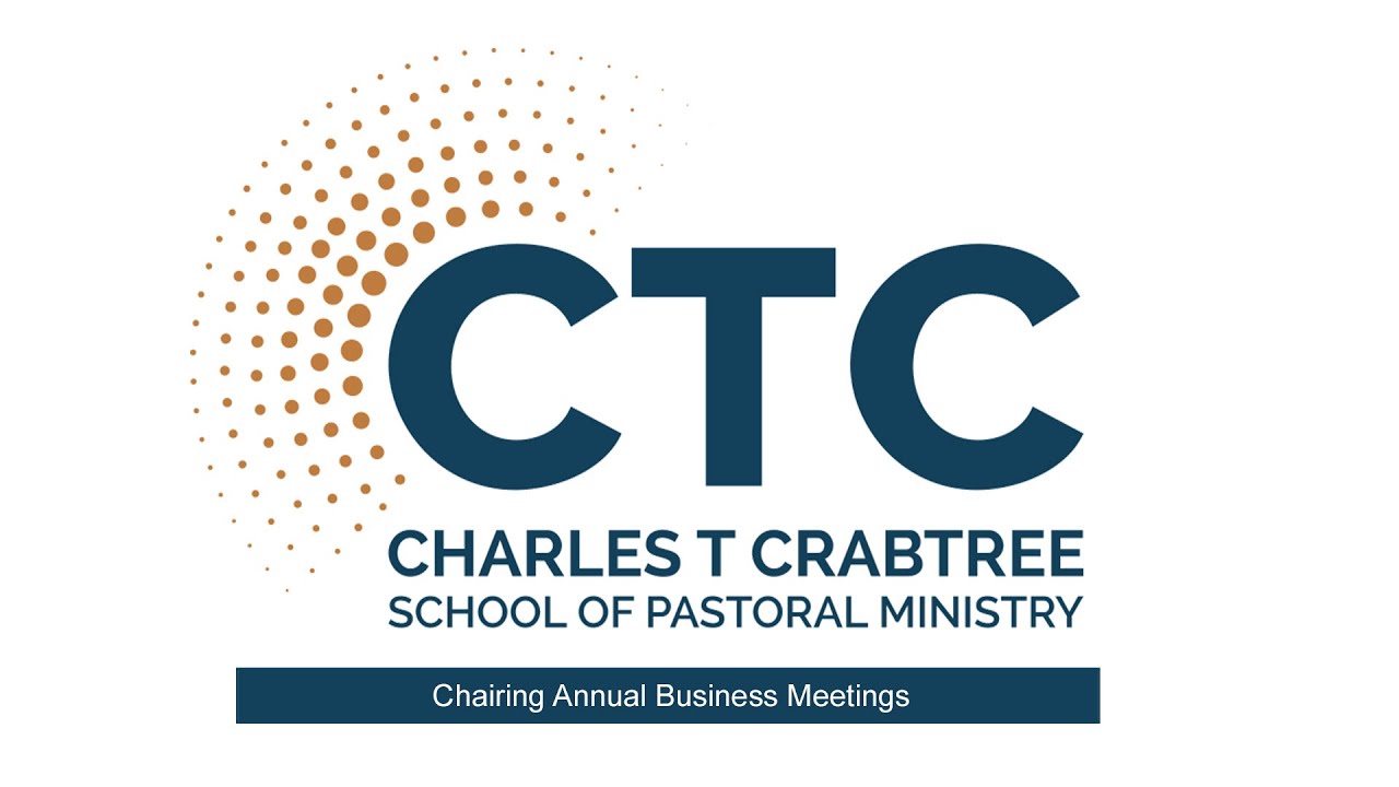 Chairing Church Business Meetings YouTube