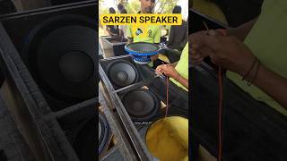 DJ SARZEN 3x15 2x18 SPEAKER #youtubeshorts