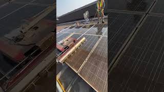 Photovoltaic panel cleaning process