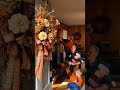 DIY Rustwood Harvest Wreath | Elegant Fall Front Door Wreath | Design 1385