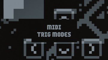 Octatrack OS Upgrade: MIDI Trig Modes