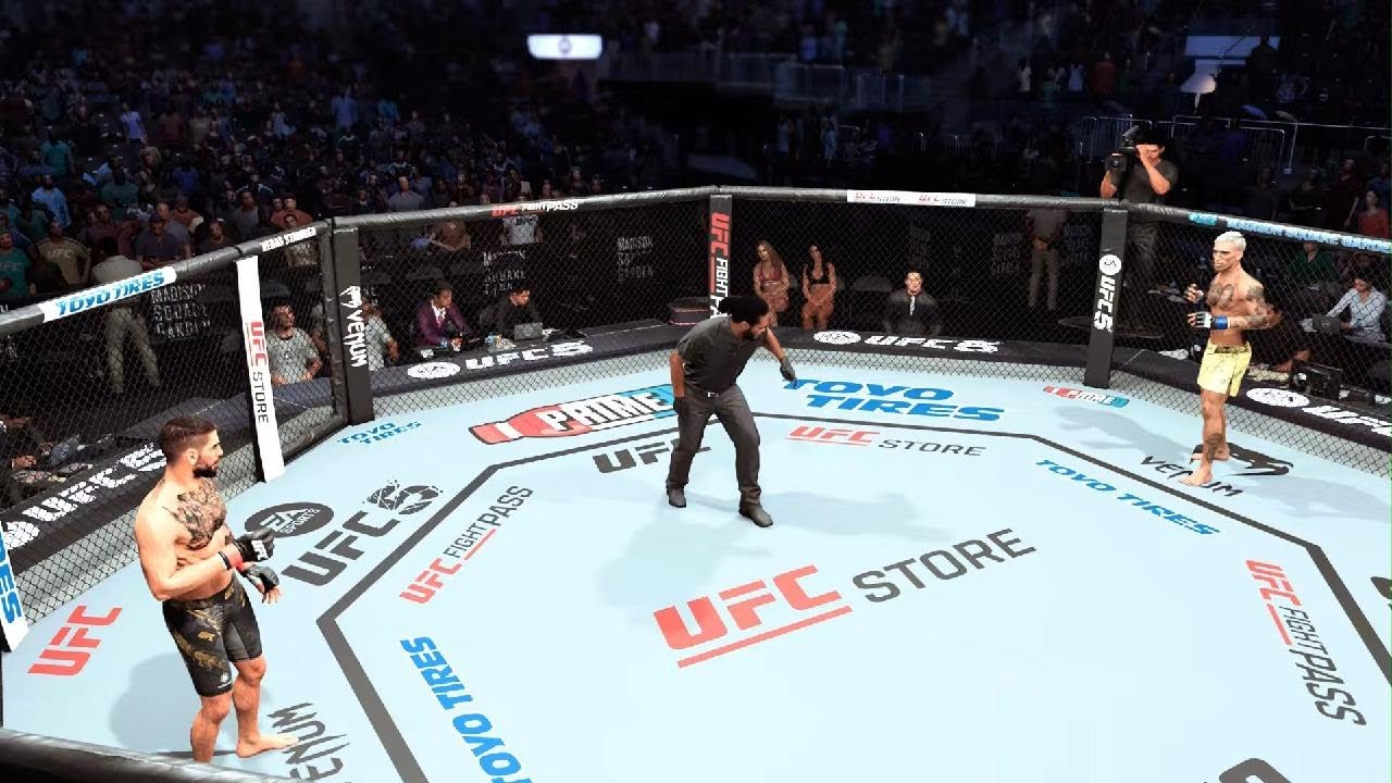 UFC 5 Ilia Topuria vs Charles Oliveira