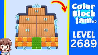 Color Block Jam Level 1699 (2689) Solution Walkthrough