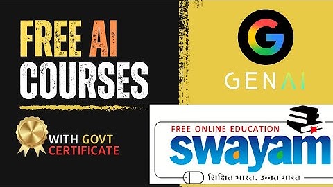Free + Paid Skill Courses on Swayam portal | Python, AI, AutoCAD |2025|