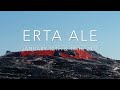 Débordement du lac de lave du volcan Erta Ale en Ethiopie en janvier 2017