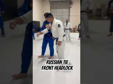 Russian Tie Front Headlock #bjj #jiujitsu #wrestling #eugeneoregon #eugenebjj