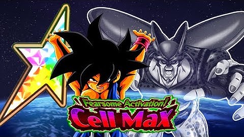 100% STR LR GOKU (GT) & SS4 VEGETA VS FEARSOME ACTIVATION! CELL MAX EVENT: DBZ DOKKAN BATTLE