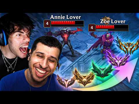 Dantes & Humzh 2v2 EVERY Rank in League of Legends