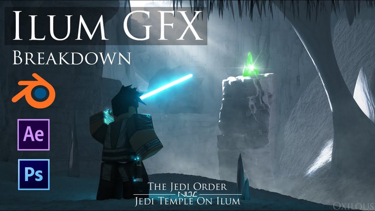 Roblox Ilum Gfx Breakdown Youtube - roblox jedi gfx