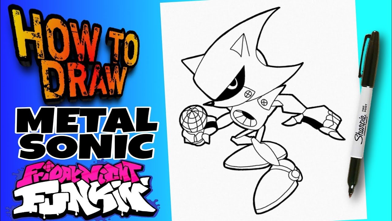 Dibujando a Sonic vs Metal Sonic