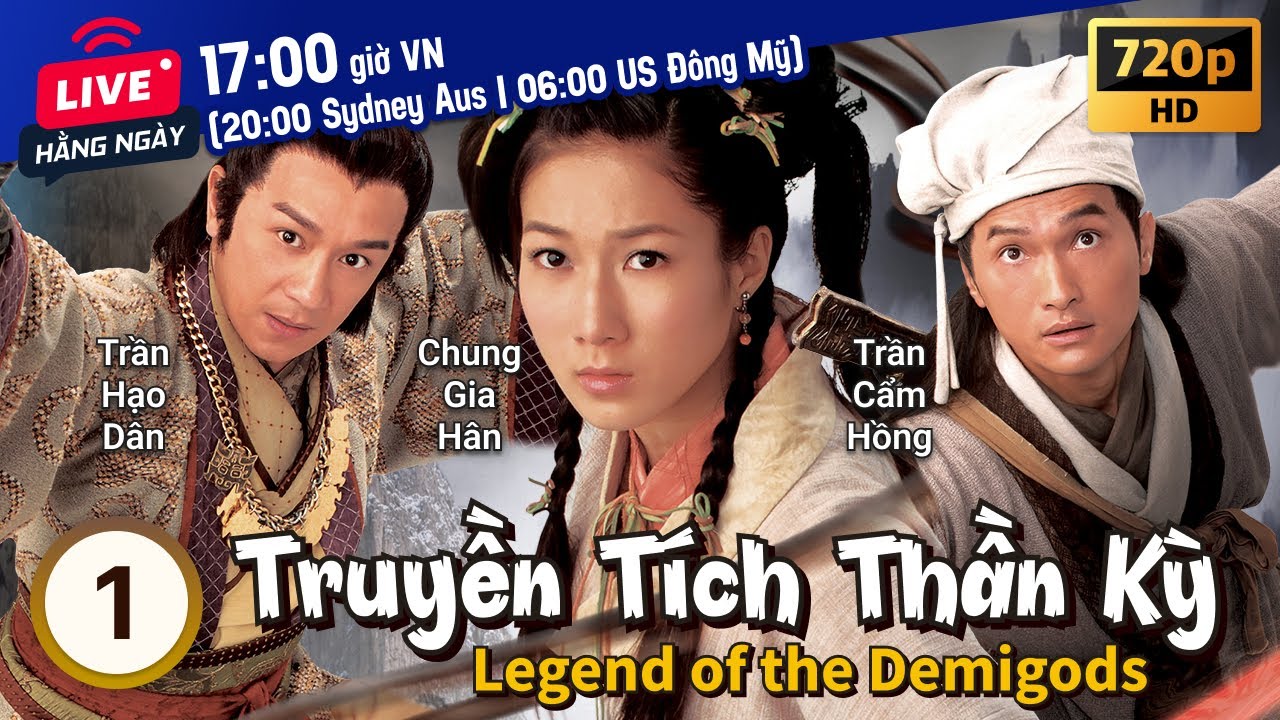 TVB Truyền Tích Thần Kỳ tập 1/22 | Trần Cẩm Hồng, Trần Hạo Dân, Chung Gia Hân | TVB 2008