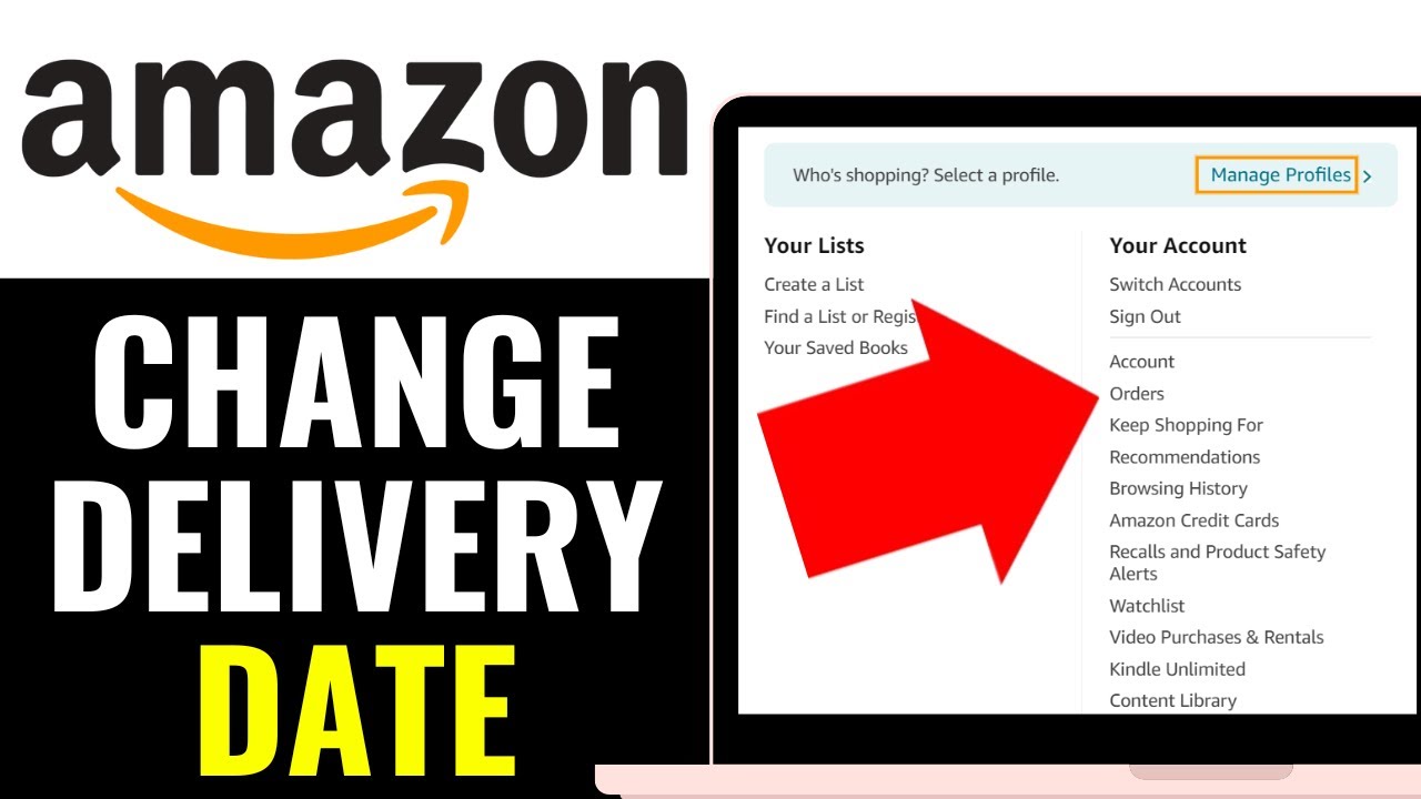 How to Change Delivery Date in Amazon 2025 (EASY GUIDE) - YouTube